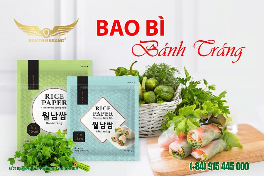 mẫu thiết kế bao bì thực phẩm tại Nam Thiên Sáng